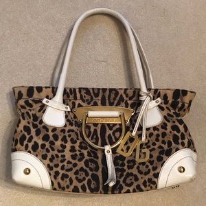 Dolce & Gabbana leopard print handbag.